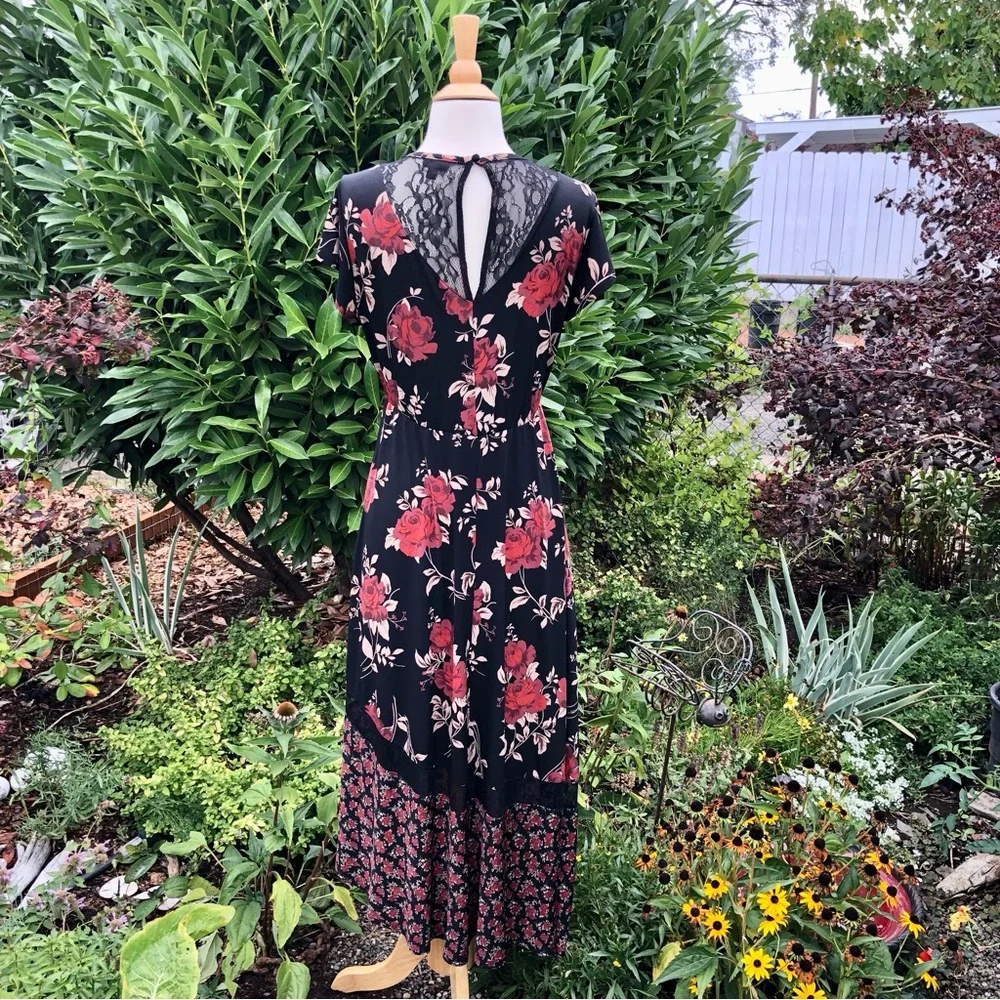 Torrid Midi Studio Knit Asymmetrical Dress - Picture 10 of 12